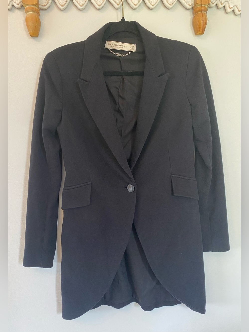 Zara Collection Black Tailored Blazer - Women's Jacket
